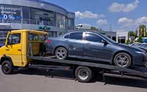 Tow truck for passenger cars